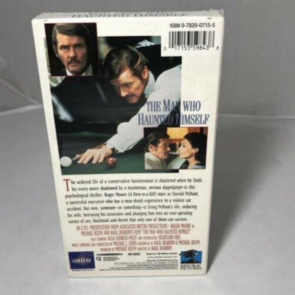 Rare- The Man Who Haunted Himself VHS 1997 - Picture 3 of 8